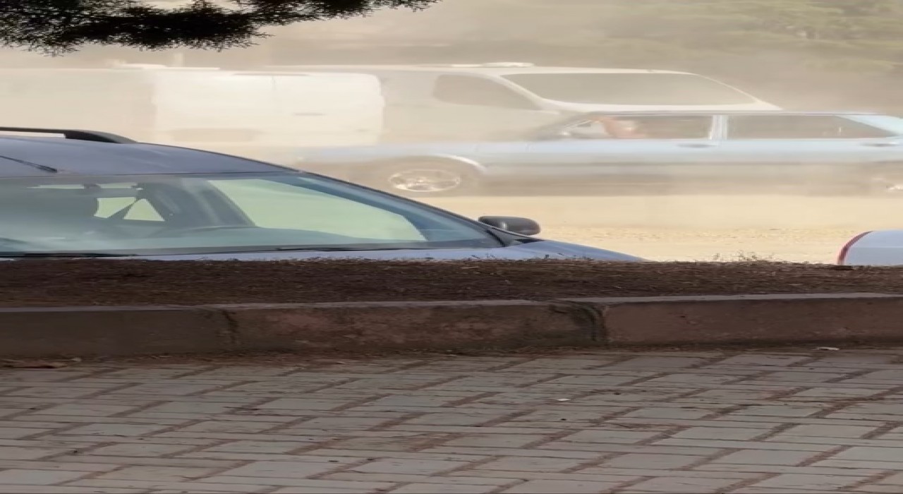 Tofaş marka aracıyla drift yaparken kameralara yakalandı