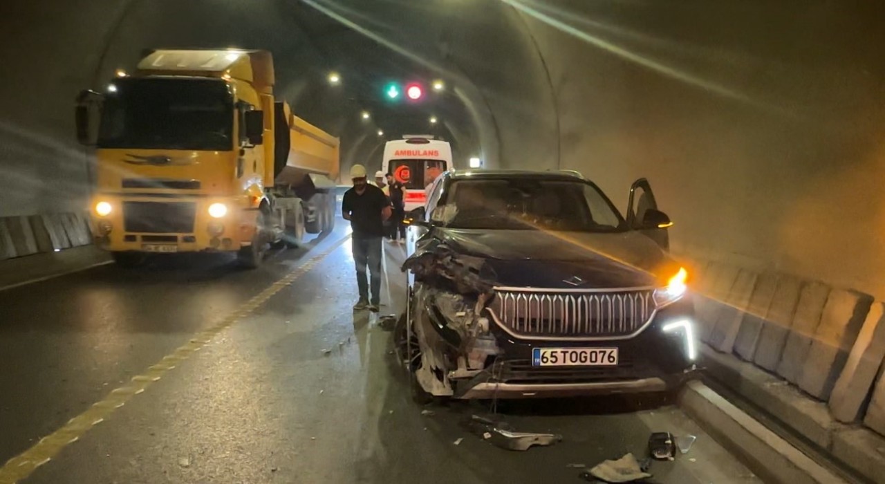 TOGG, Güzeldere Tünelinde kaza yaptı