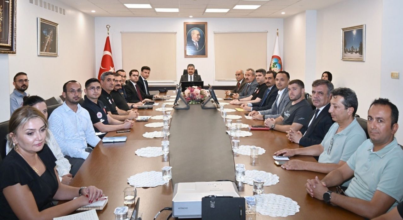 TOKİ Konutları İçin Koordinasyon Toplantısı Yapıldı