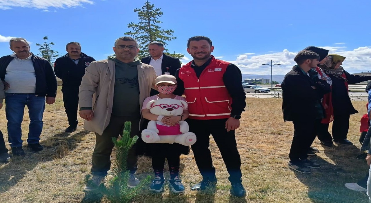Tuananın fidan hayali gerçek oldu