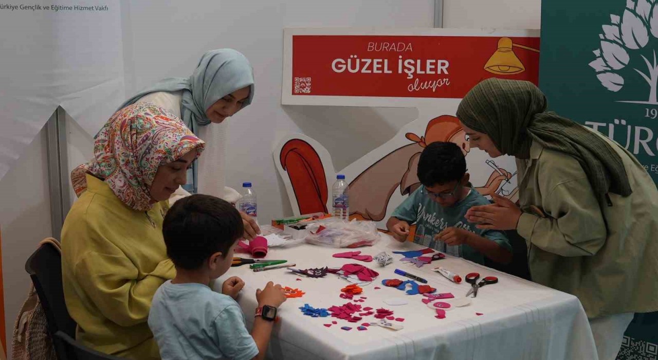 TÜRGEV projeleri Uluslararası Aile Fuarında yoğun ilgi topladı