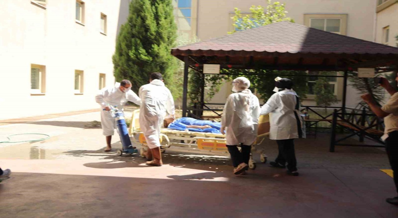 Turgutlu Devlet Hastanesinde gerçeği aratmayan HAP tatbikatı