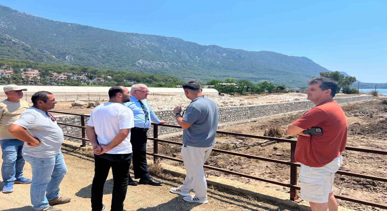 Turistik merkez Karaözde dere ıslahı