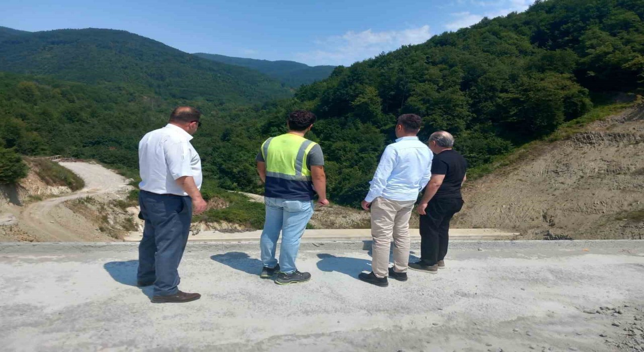 Türkelide Zimari Göletinde çalışmalar sona yaklaşıyor