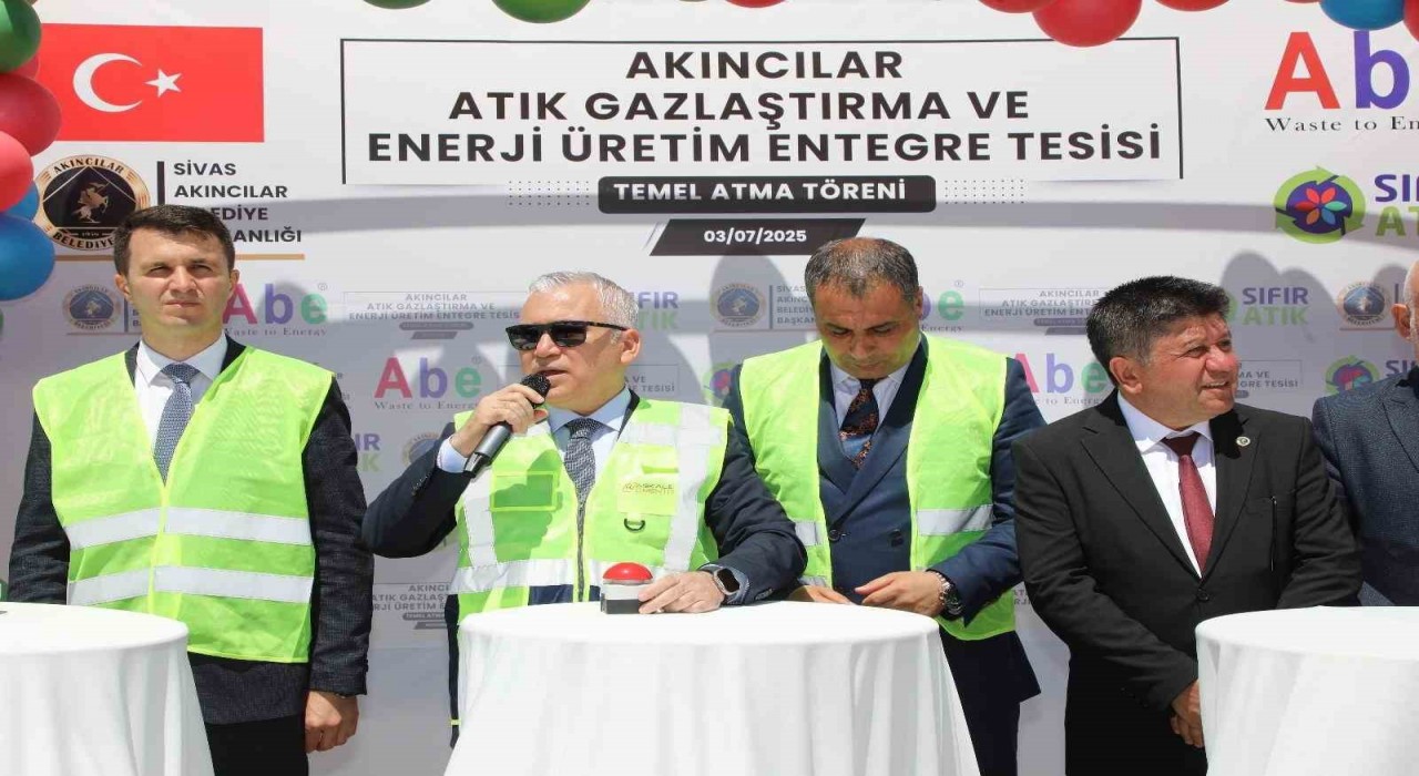 Türkiyede ilk olacak projenin temeli Sivasta atıldı