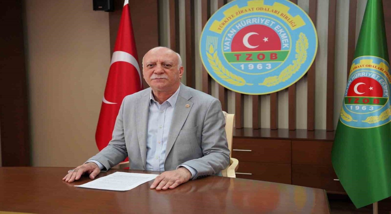 TZOB Başkanı Bayraktar: İçinde bulunduğumuz hasat döneminde çiftçilerimiz kuraklıkla nedeniyle yüzde 85lere varan oranda verim düşüklüğüyle yüzleşmiştir