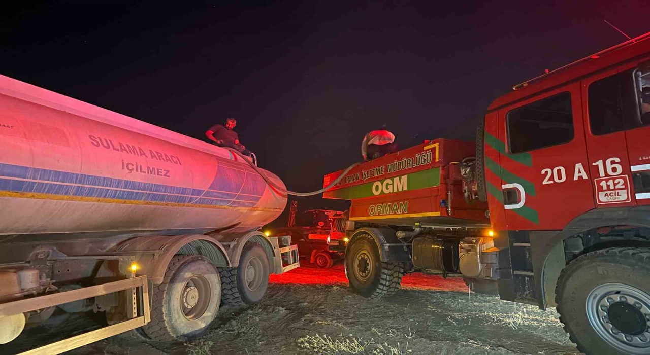 Uşakta ormanlık alandaki yangınlar kontrol altına alındı
