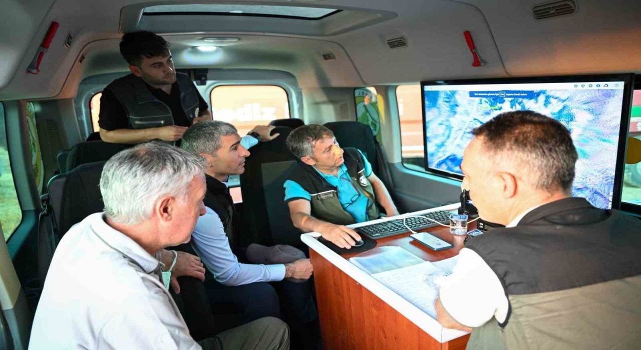 Uşaktaki orman yangınıyla ilgili 2 kişi gözaltına alındı