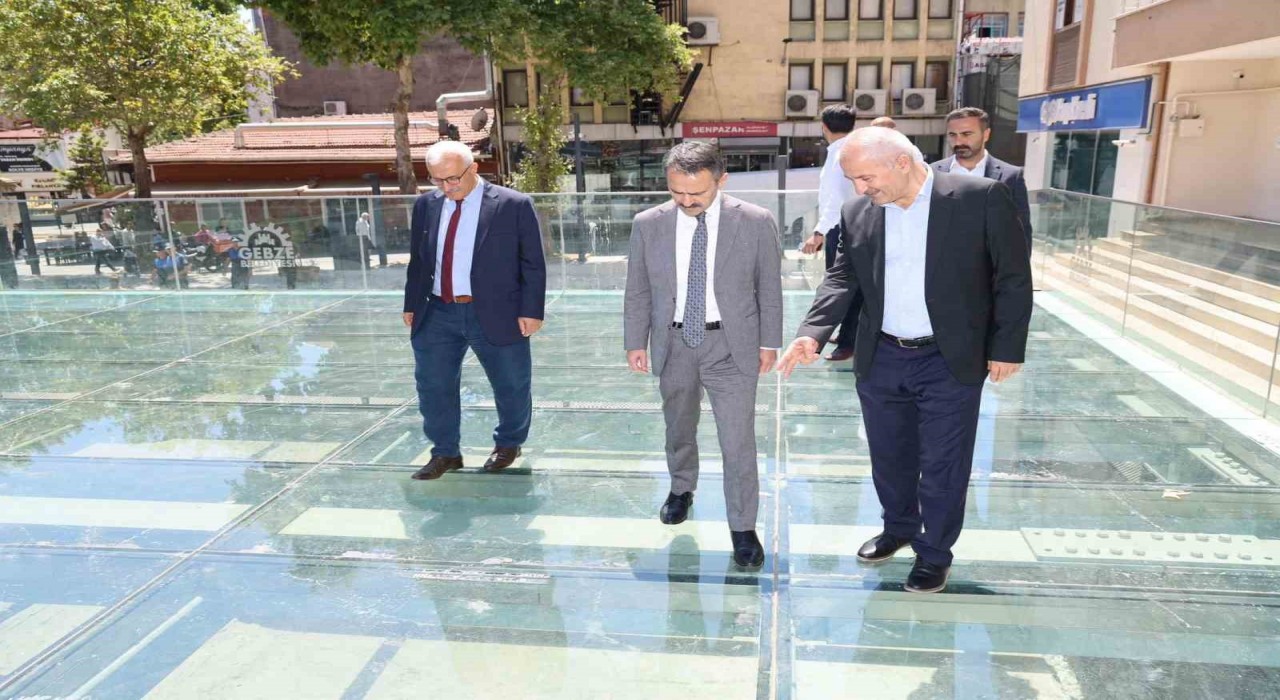 Vali Aktaş, Gebzede yatırımları yerinde inceledi