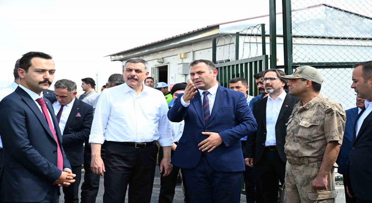 Vali Çiftçi, GÖKSEMde temaslarda bulundu