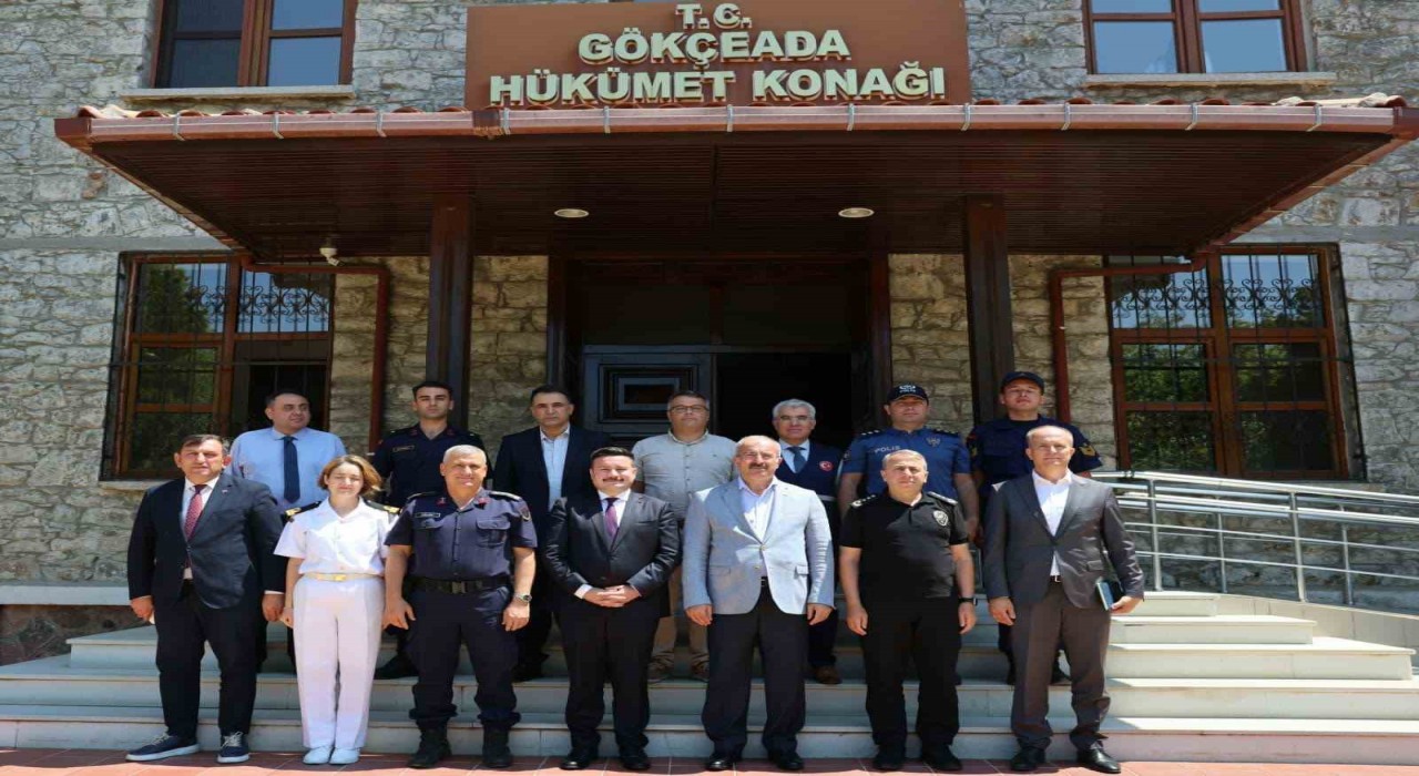 Vali Tormandan Kaymakam Acara ziyaret