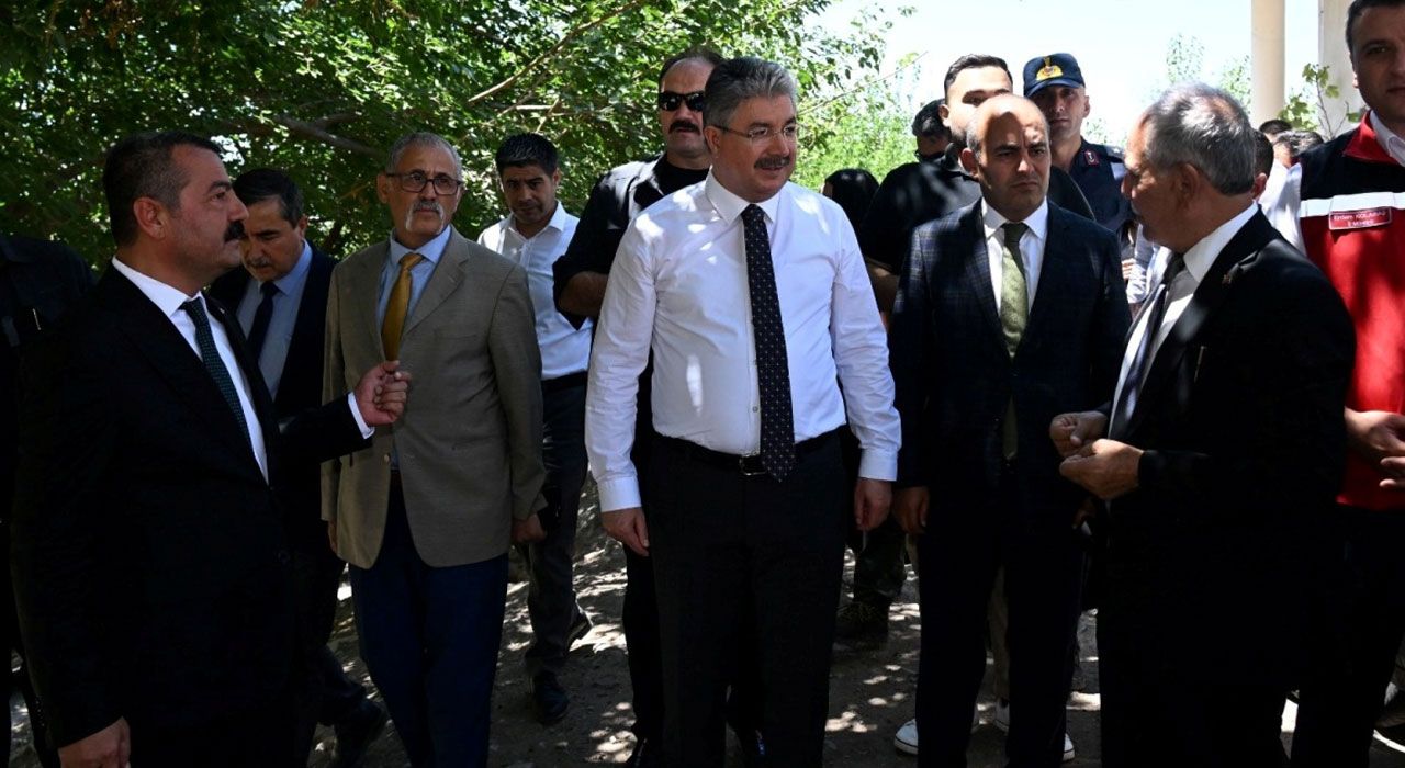 Vali Yılmaz'dan Yangın Bölgesine Geçmiş Olsun Ziyareti