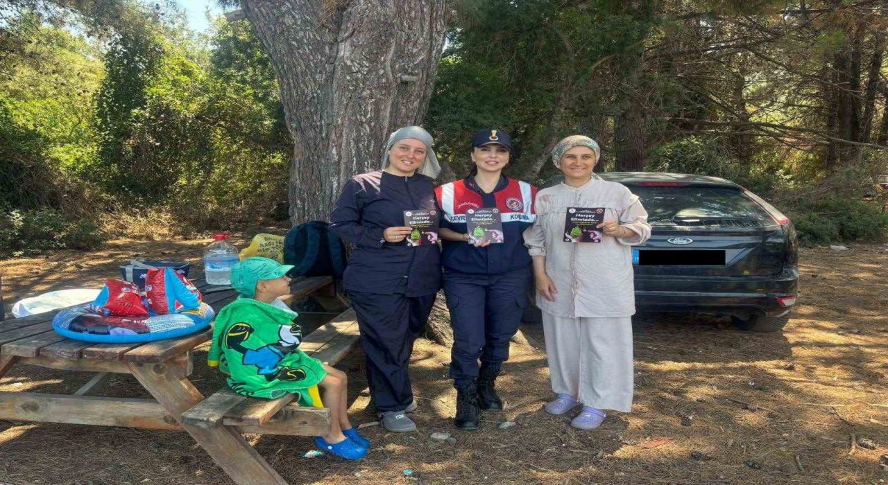 Vatandaşlar orman yangınlarına karşı bilgilendirildi