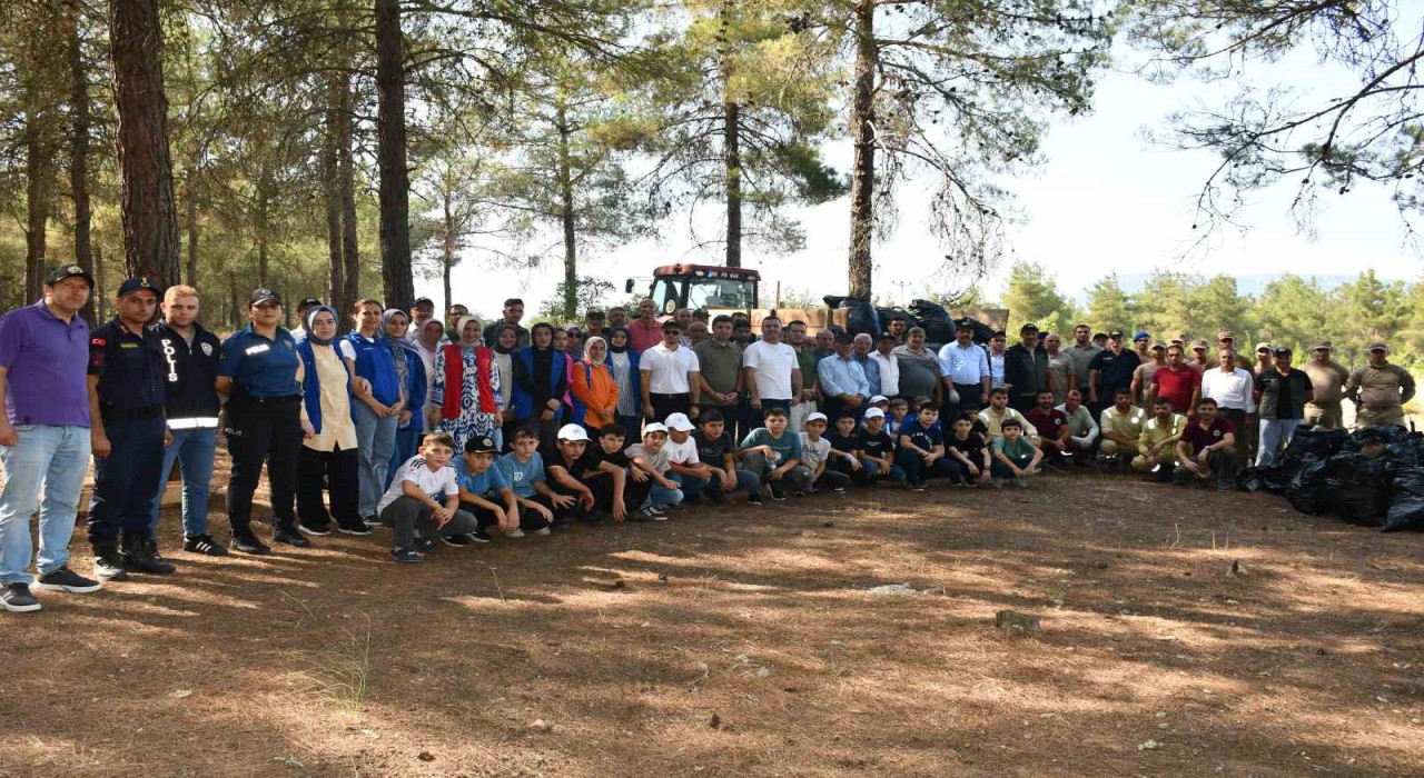 Vezirköprüde orman temizliği seferberliği