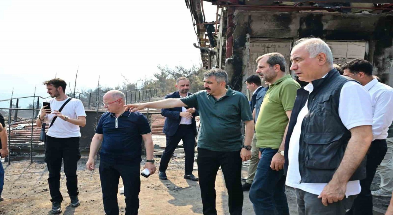 Yangın felaketine yıldırım müdahale