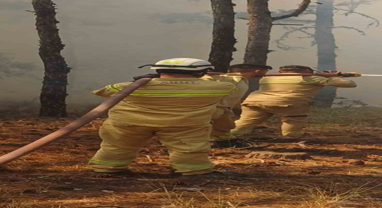 Yangında şehit olan ekibin son görüntüsü ortaya çıktı