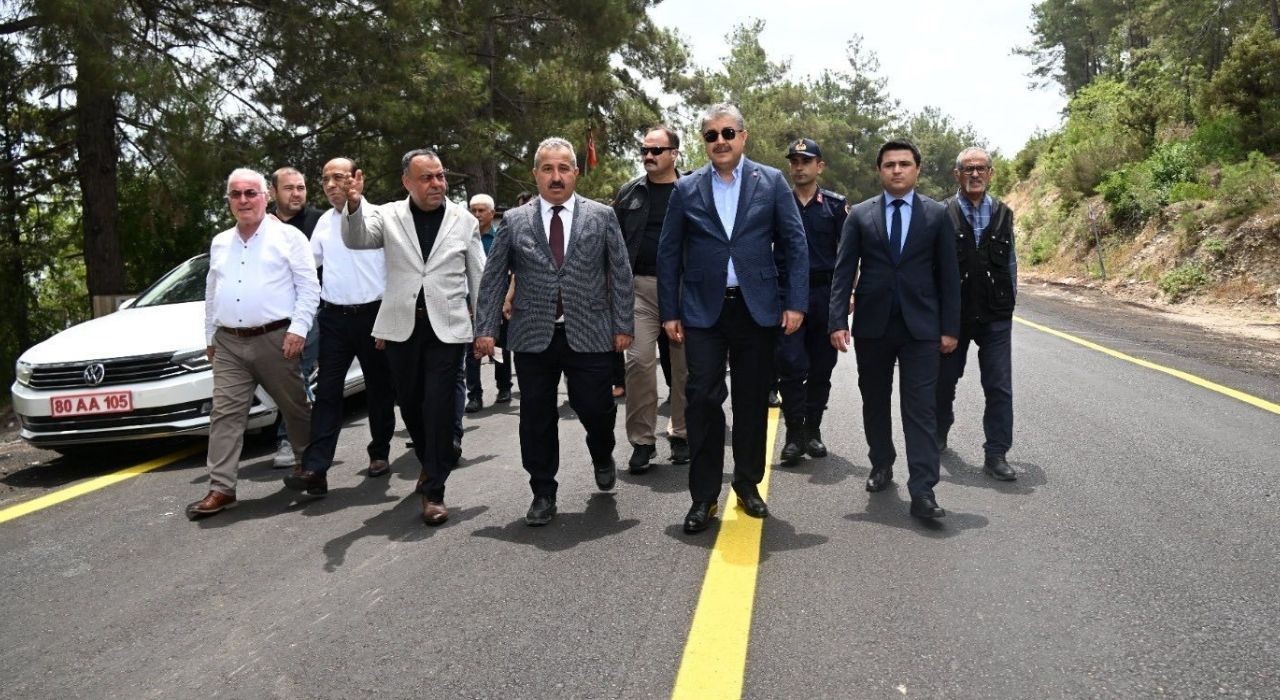 Yayla ve Köyleri Birbirine Bağlayan Grup Yolu Hizmete Açıldı