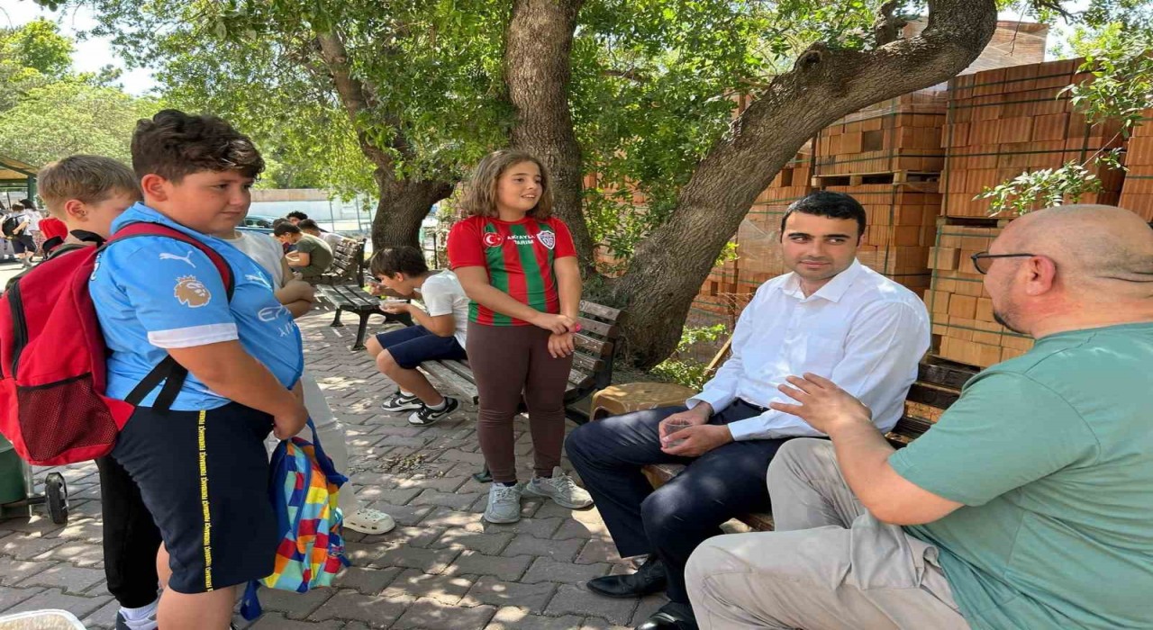 Yaz Kuran kursu öğrencilerine aşure ikramı