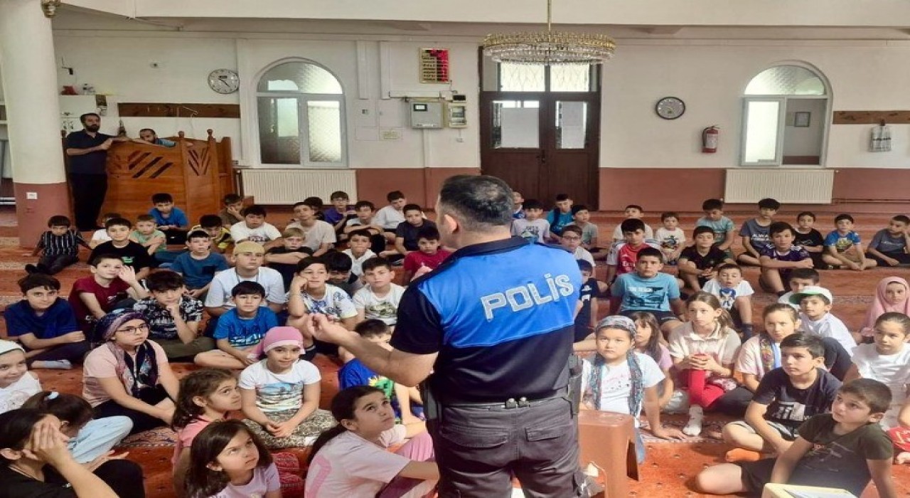 Yaz Kuran kursu öğrencilerine güvenlik eğitimi