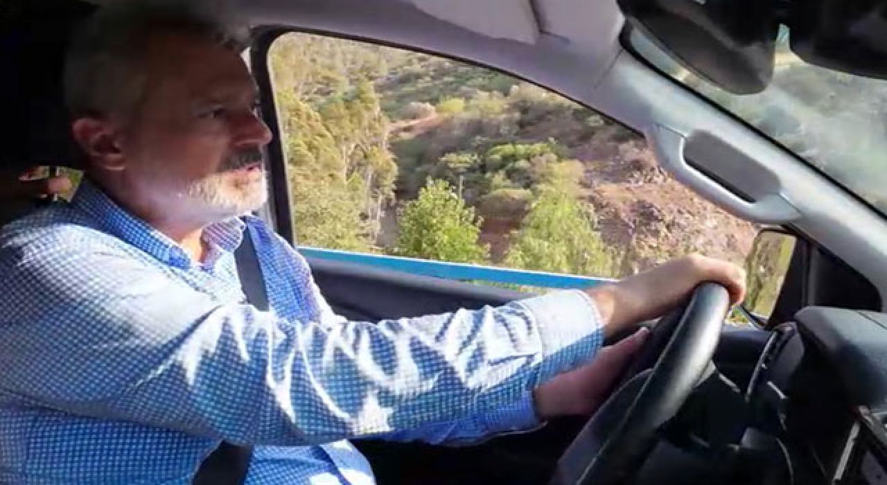 Yeni Açılan Yolda İlk Sürüşü Başkan Öntürk Yaptı