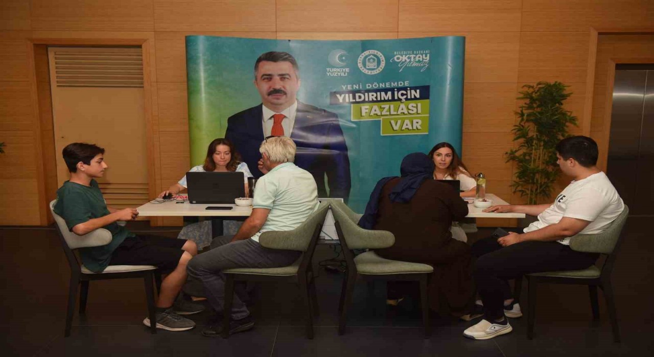 Yıldırım Belediyesinden tercih desteği