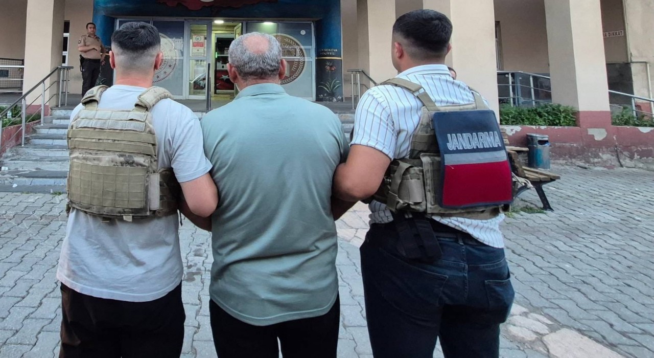 Yüksekovada 22 yıl hapis cezası olan şahıs yakalandı