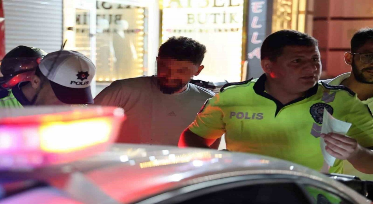 1.82 promil alkollü yakalandı, cips jelibon almaya çıktım dedi