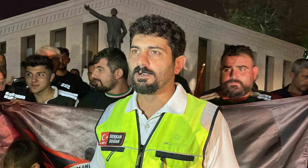 30 Ağustos coşkusu Osmaniyede motorlarla yaşandı