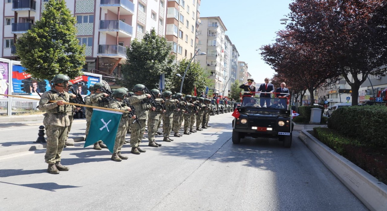 30 Ağustos Zafer Bayramı Çankırıda coşkuyla kutlandı