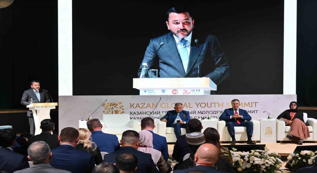 4. Kazan Küresel Gençlik Zirvesinde Filistine destek çağrısı