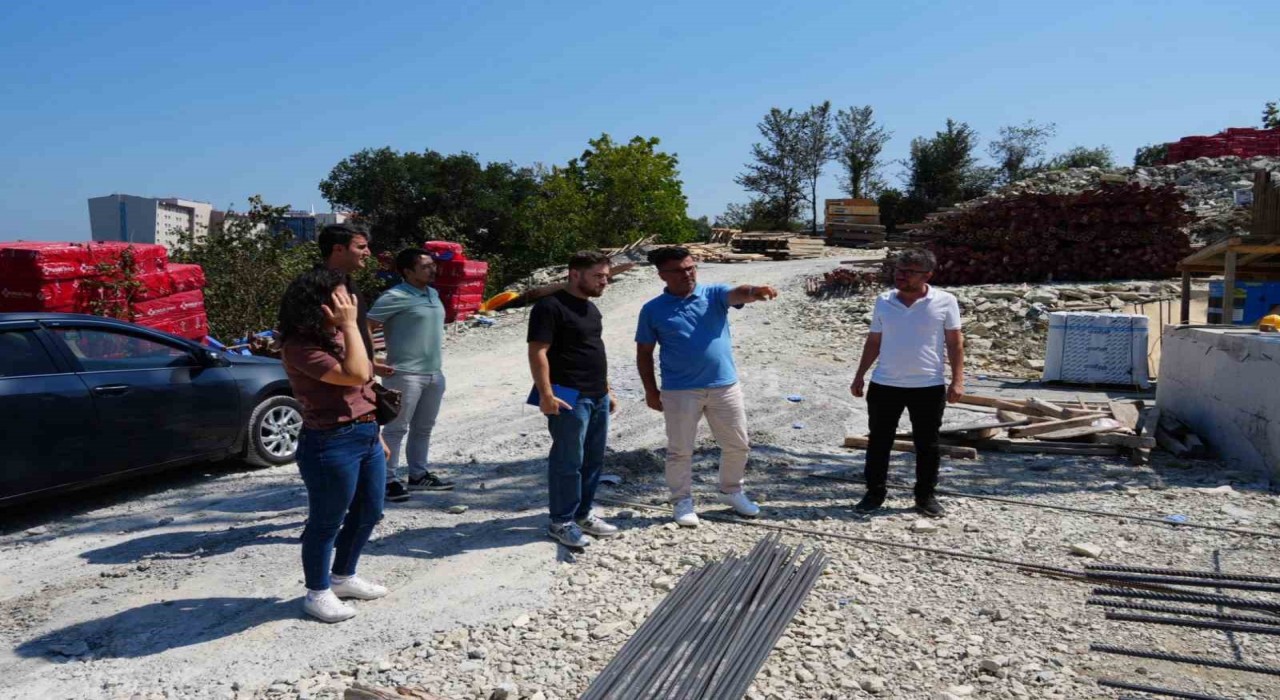 400 kapasiteli Akçakoca yurt binası hızla yükseliyor