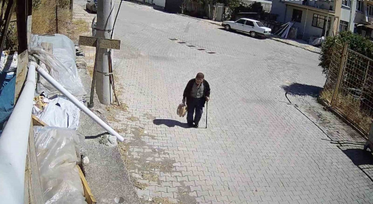 5 gündür aranan yaşlı adamın son görüntüleri ortaya çıktı