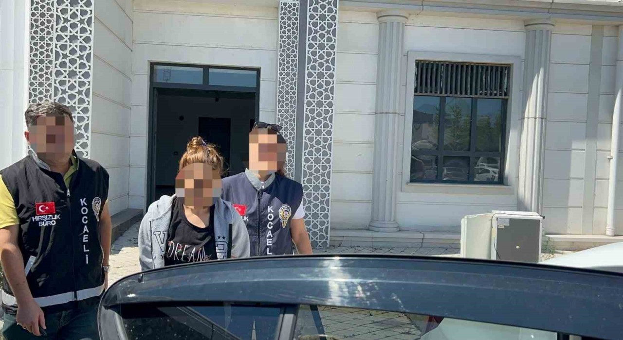 84 suç kaydı bulunan kadın, 500 bin TLlik vurgunda yakalandı