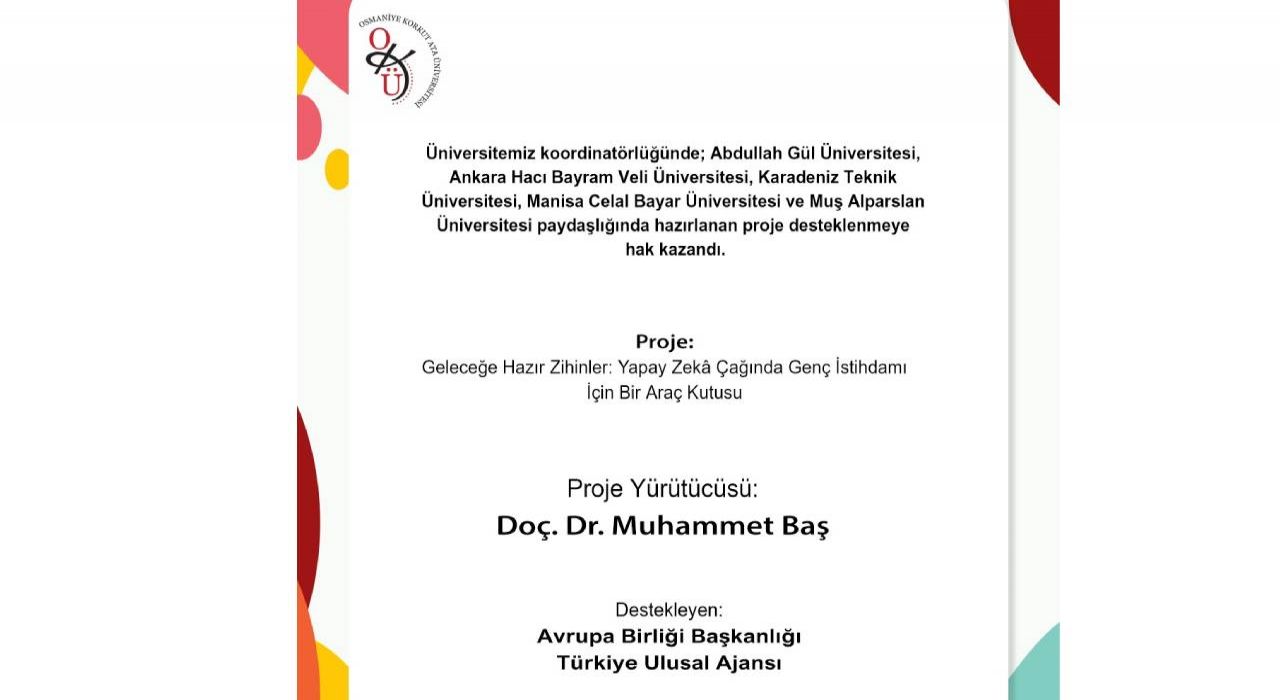 AB Destekli Yapay Zekâ Projesi Osmaniye’de Başlıyor