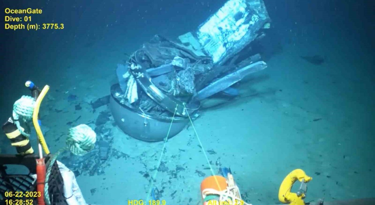 ABD Sahil Güvenliği, Titanik enkazına dalış sırasında patlayan denizaltı ile ilgili 335 sayfalık rapor yayınladı