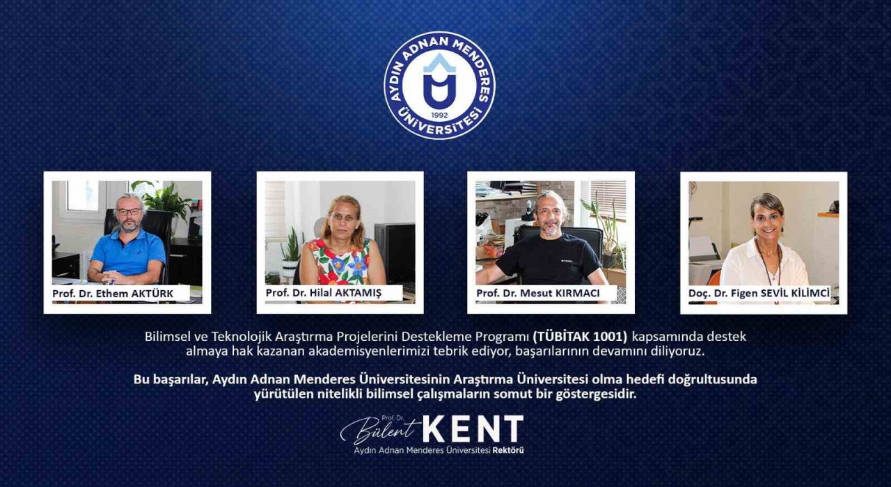 ADÜlü akademisyenlerden önemli başarı