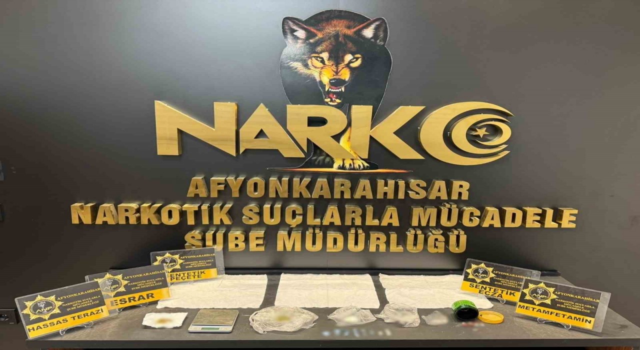 Afyonkarahisarda uyuşturucu operasyonu