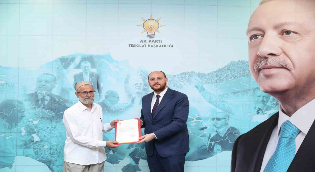 AK Parti Çavdarhisar İlçe Başkanlığına Haşim Çelik atandı