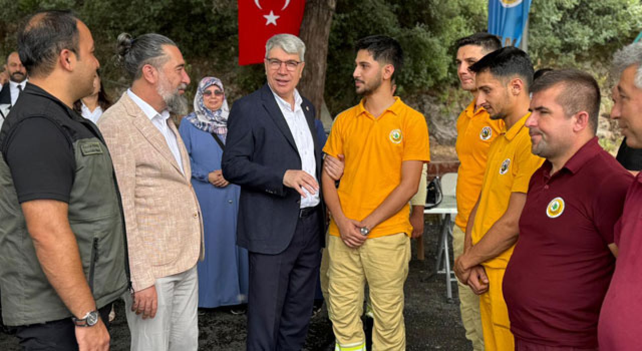 AK Partili Gülsoy'dan Orman İşçilerine Destek Ziyareti