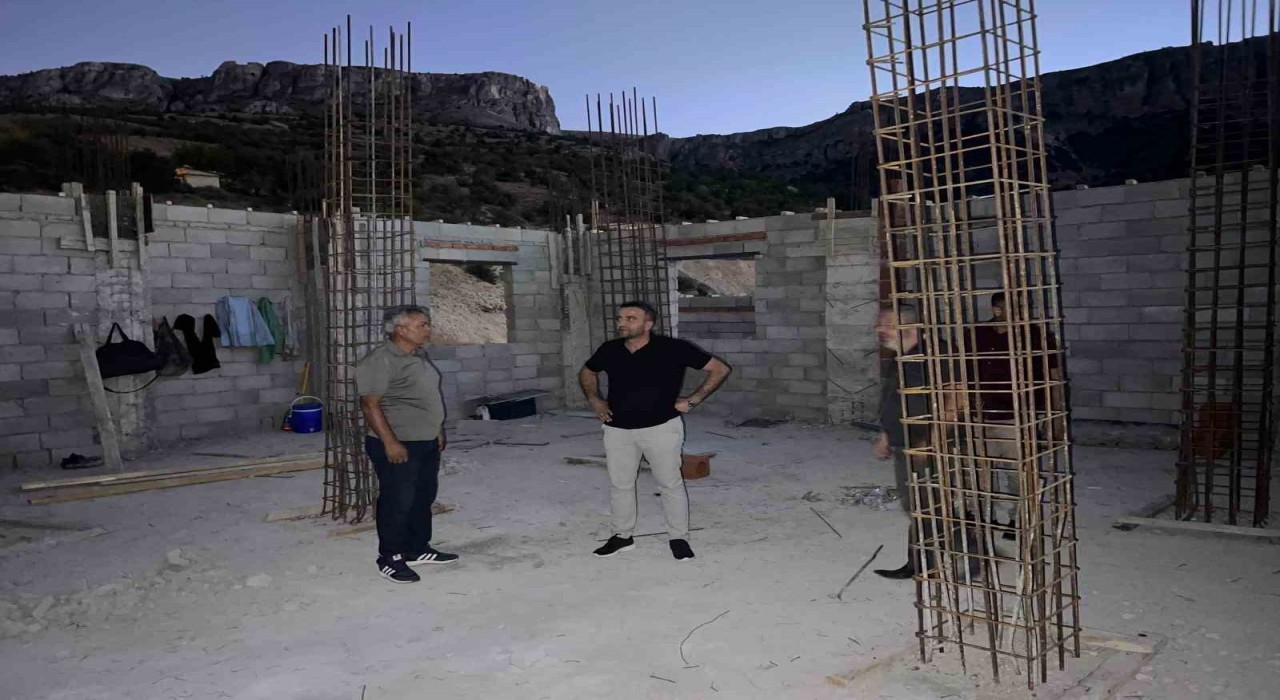 Akçadağ Belediyesinden Keklikpınar Mahallesine yeni cami