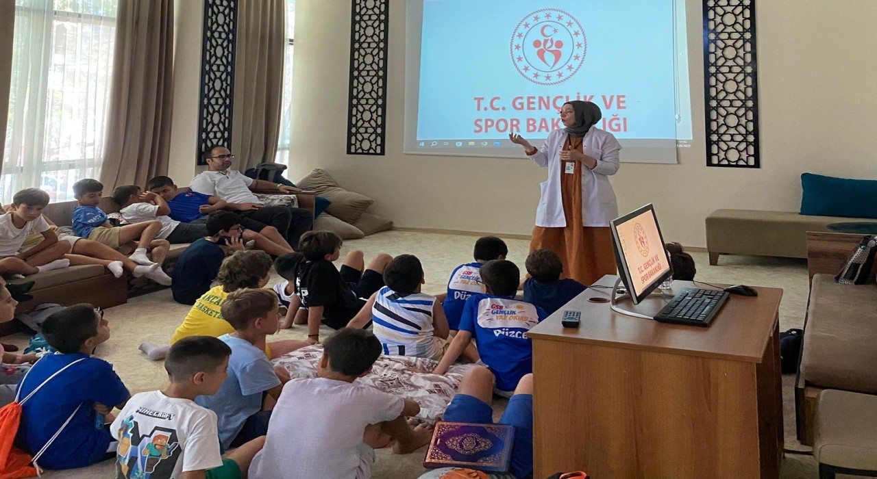 Akçakocada çocuklara yönelik sağlık eğitimleri devam ediyor