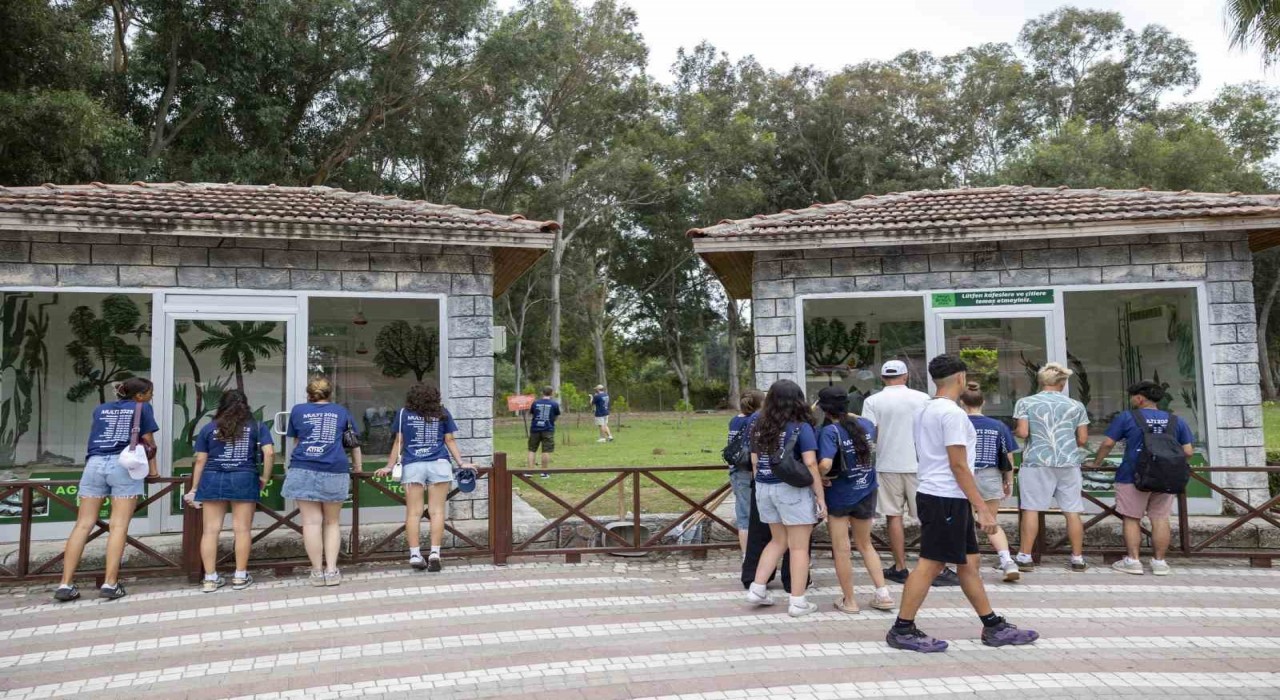 Almanyadan gelen öğrenciler Mersinde kültürlerarası köprü kurdu