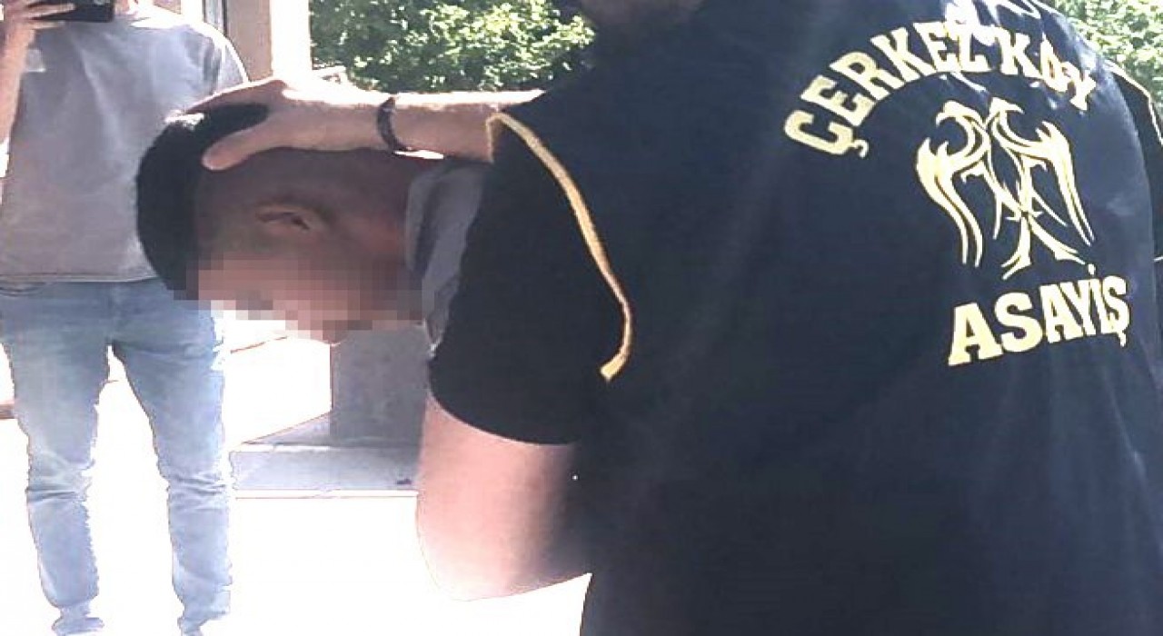 Amerikan tıraşı ile kamufle olan gasp şüphelisi adliyeye sevk edildi