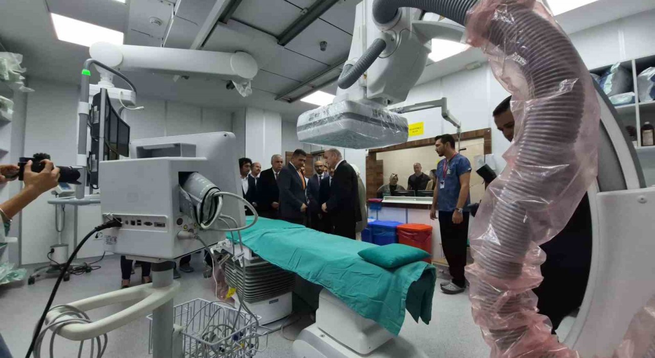 Anjiyo ünitesi hizmete açıldı