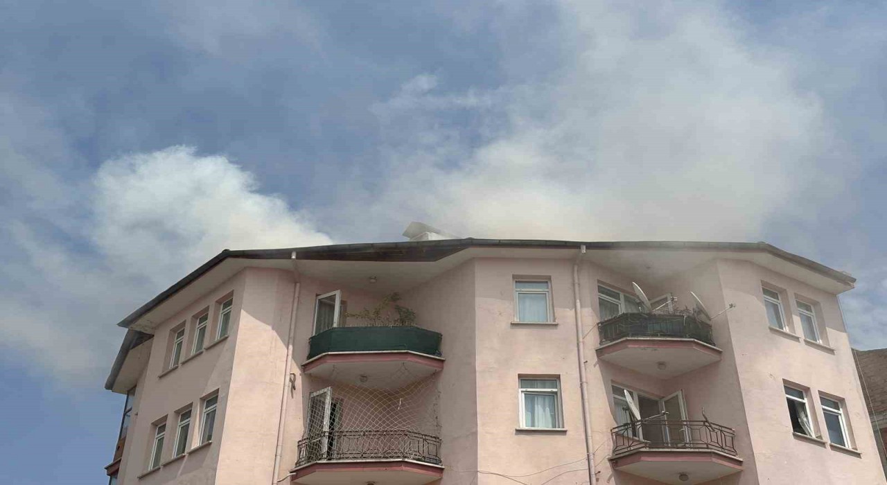 Ankarada korkutan baca yangını