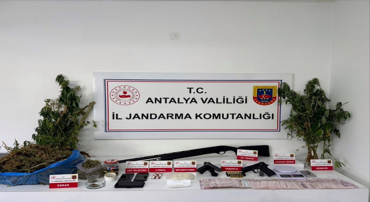 Antalyada uyuşturucu operasyonu