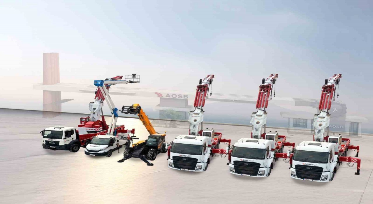 AOSBden sanayicilere yeni hizmet: Vinç desteği başladı