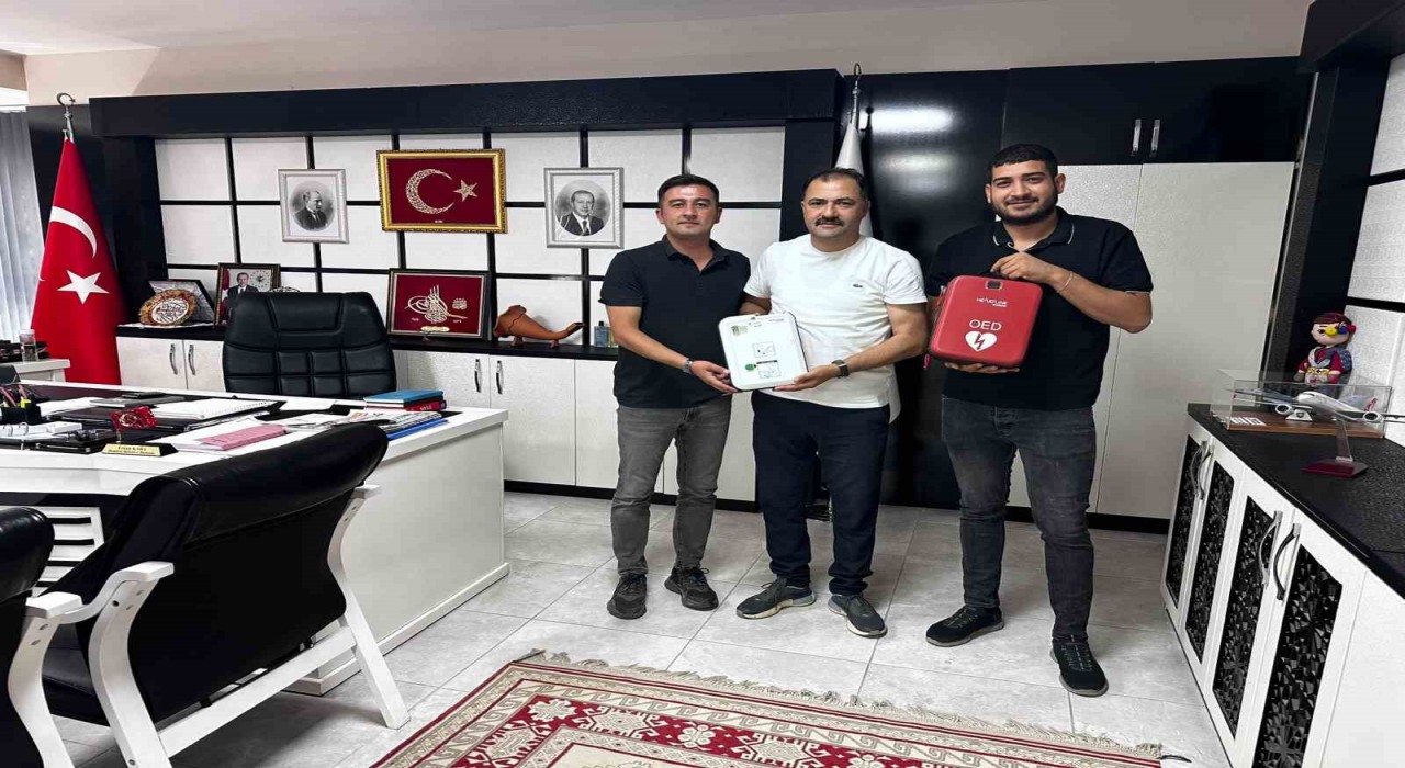 ASELSANdan Demirci Belediyesine 2 adet OED cihazı hibe edildi.