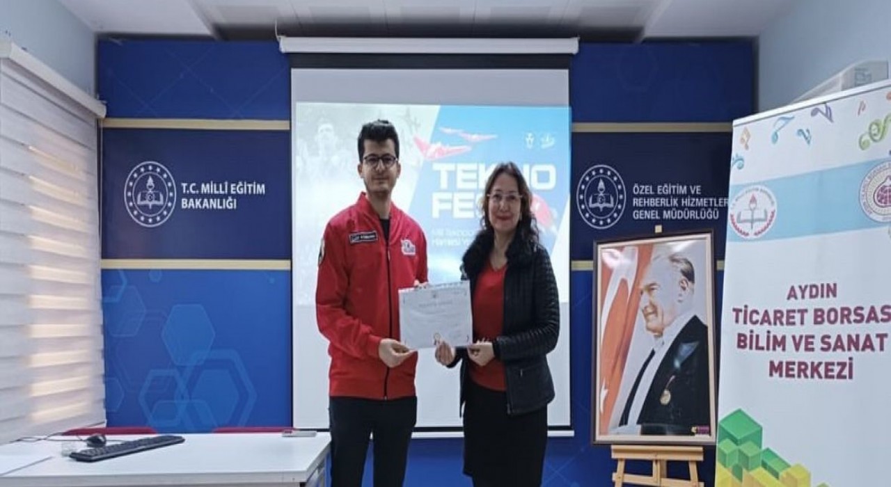 Aydın BİLSEM, 3 proje ile Türkiye finalisti oldu