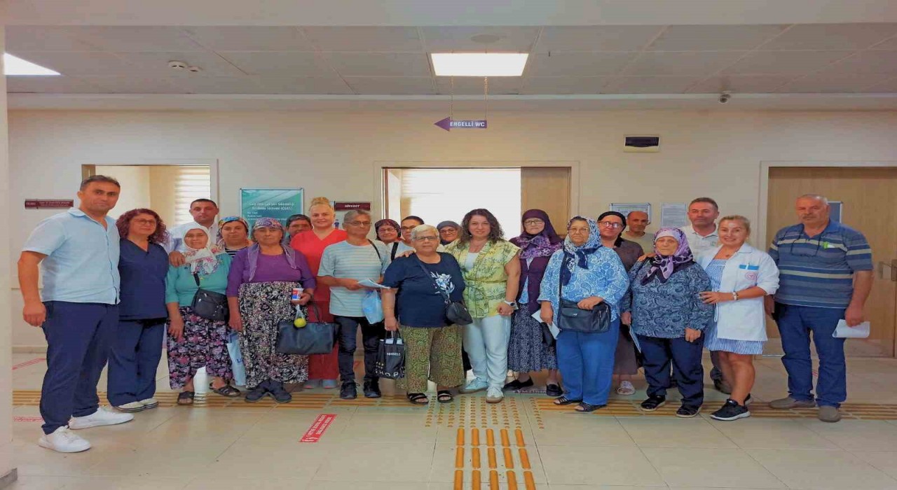 Aydında diyabet hastalarına eğitim verildi